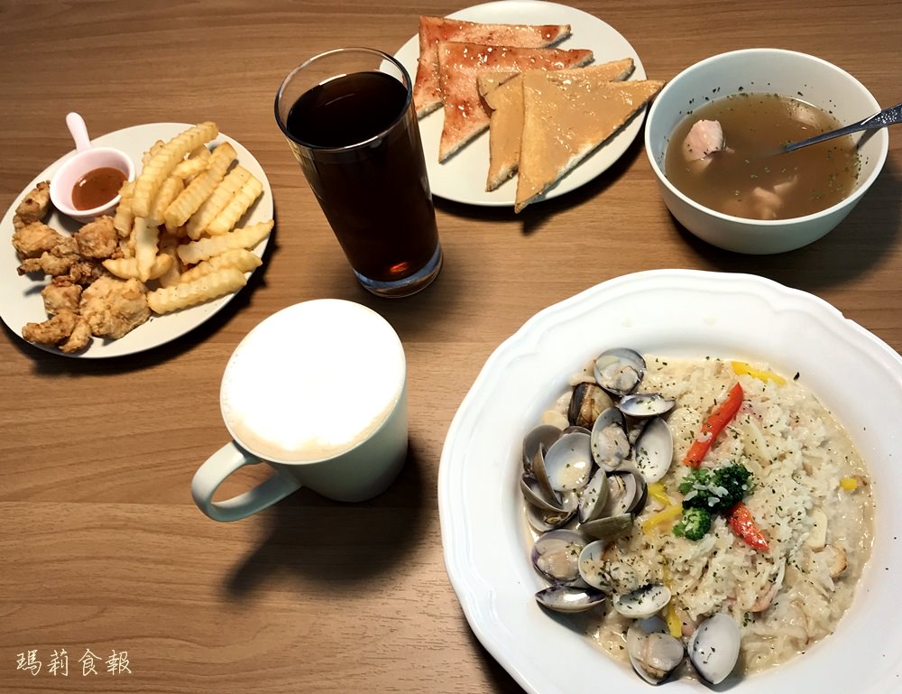 台中西區美食｜艾美晨光早午餐 份量十足平價美味 飲料無限續杯（附菜單）