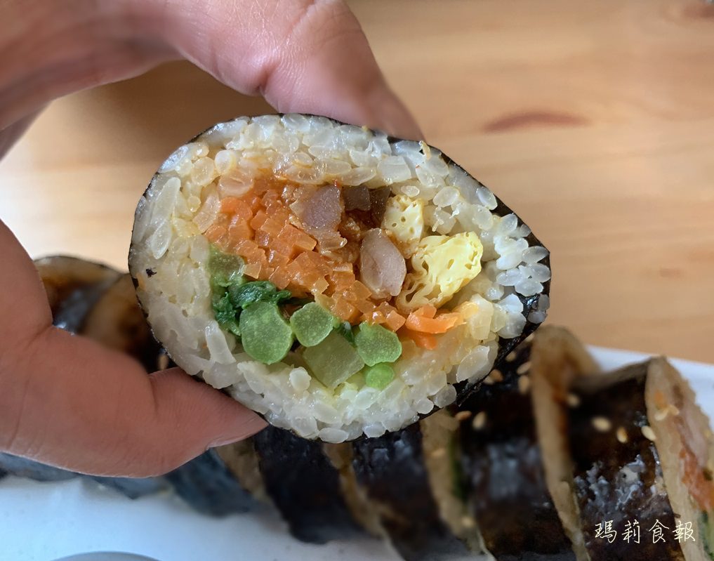 台中北區美食,K bab大叔的飯卷,韓國人經營的韓式料理,大叔飯盒