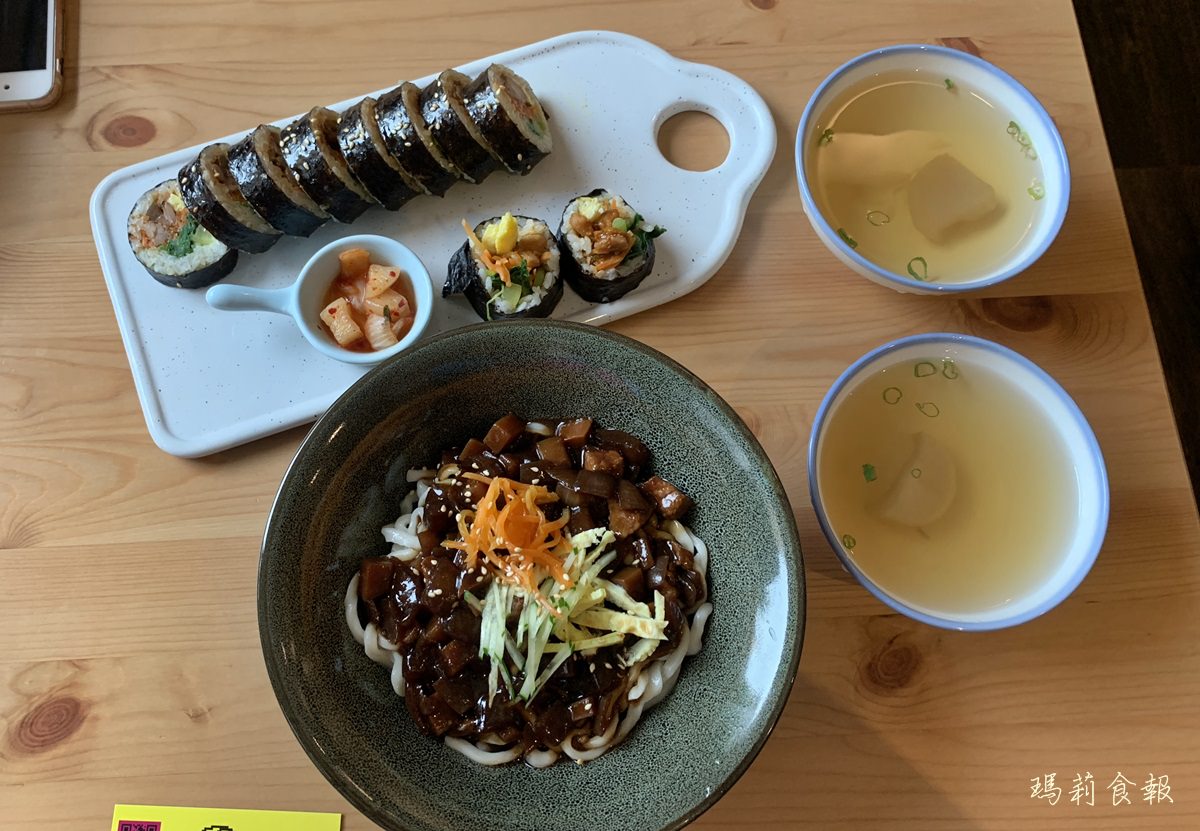 台中北區美食,K bab大叔的飯卷,韓國人經營的韓式料理,大叔飯盒