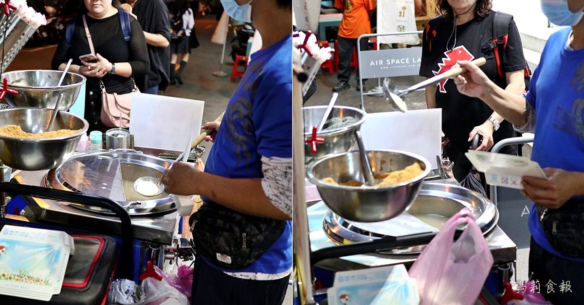 台中北區美食,龍井古早味燒麻糬,冬季限定的古早味甜品,一中街冰達人,一中美食