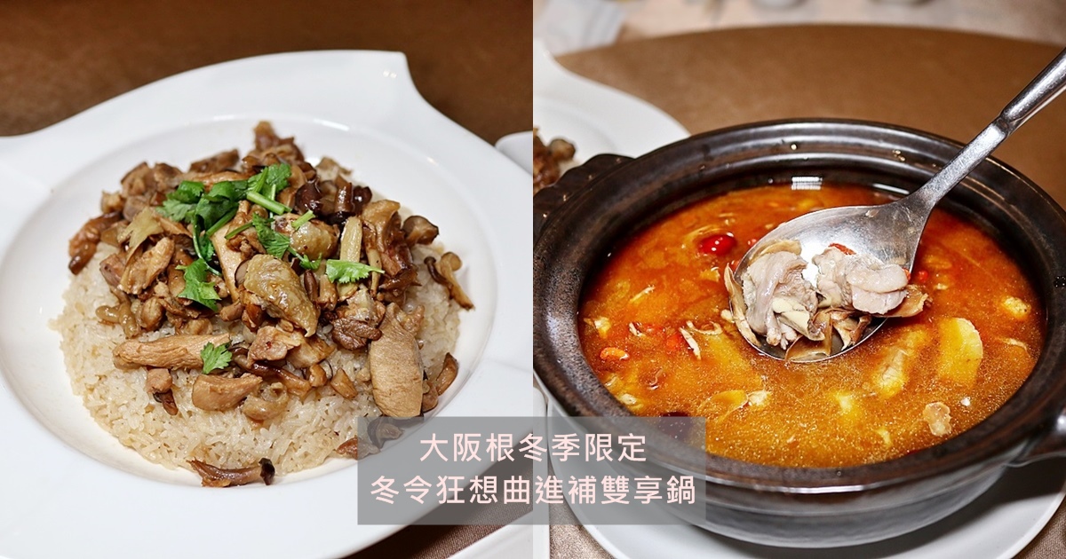 大板根 冬令狂想曲進補雙享鍋｜季節限定 麻油雞湯 麻油雞飯 加上溫泉SPA 冬日暖胃暖心好選擇