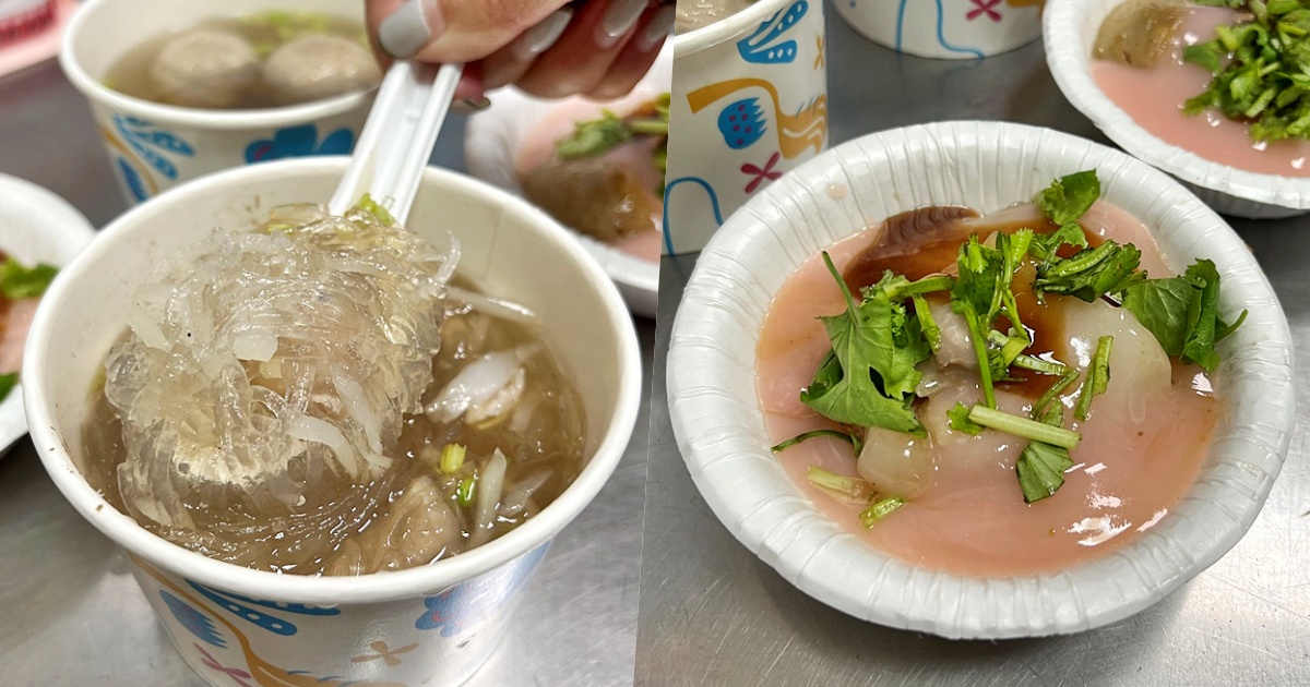 水湳台中肉圓｜北屯美食推薦 薄皮肉圓 肉餡超大塊 冬粉湯也必喝 台中小吃推薦 (菜單,價錢)