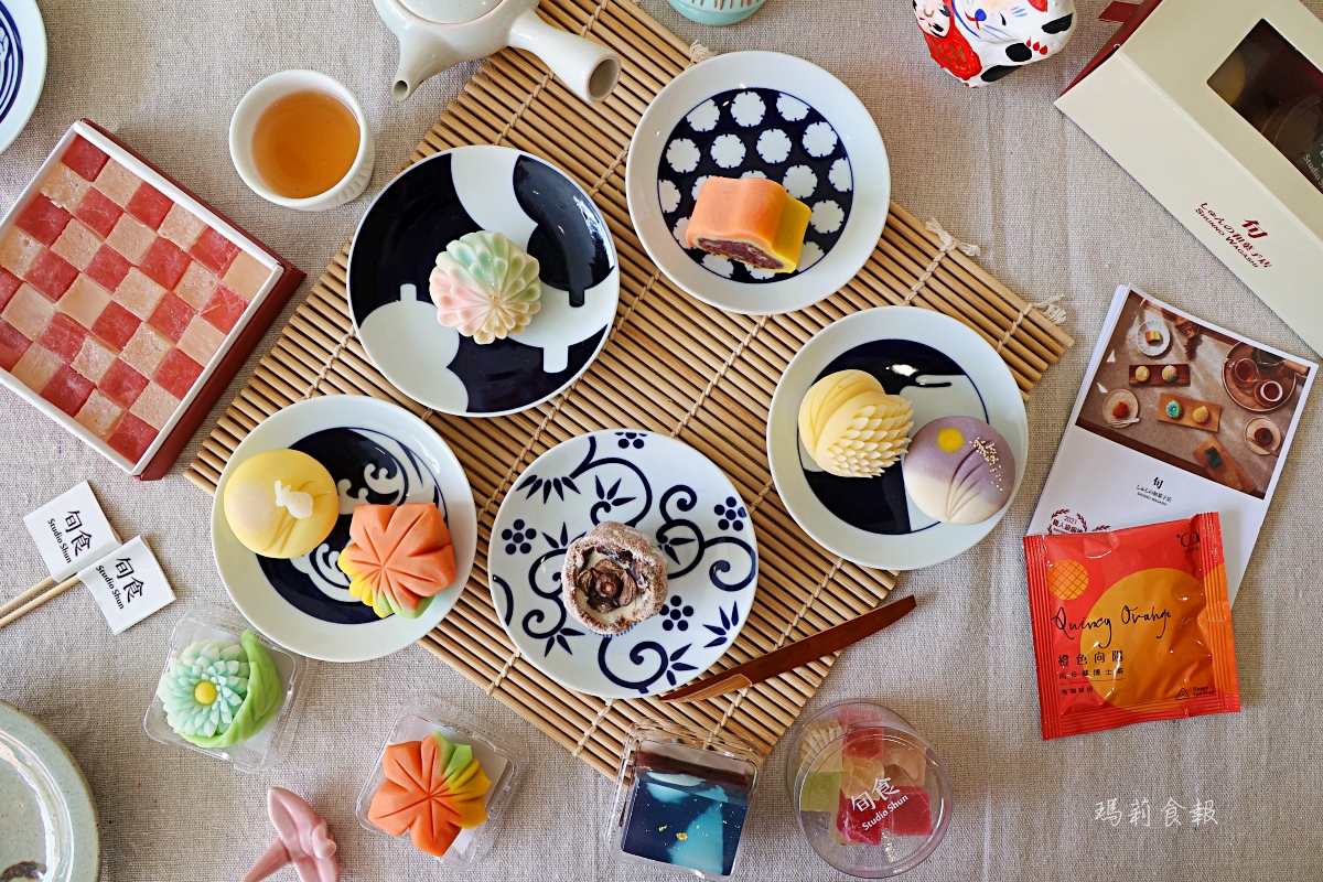 2025中秋送禮首選｜台中旬食工作室，全台最美日式和果子禮盒，限量預購中