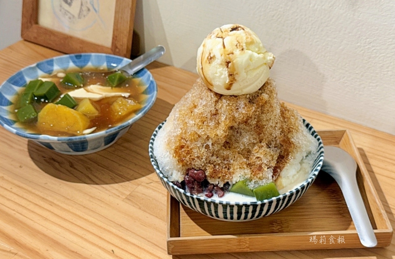 台中西區冰店推薦｜鄰近審計新村的美軍豆乳冰，主打台灣黃豆製作豆乳冰與豆花、豆漿